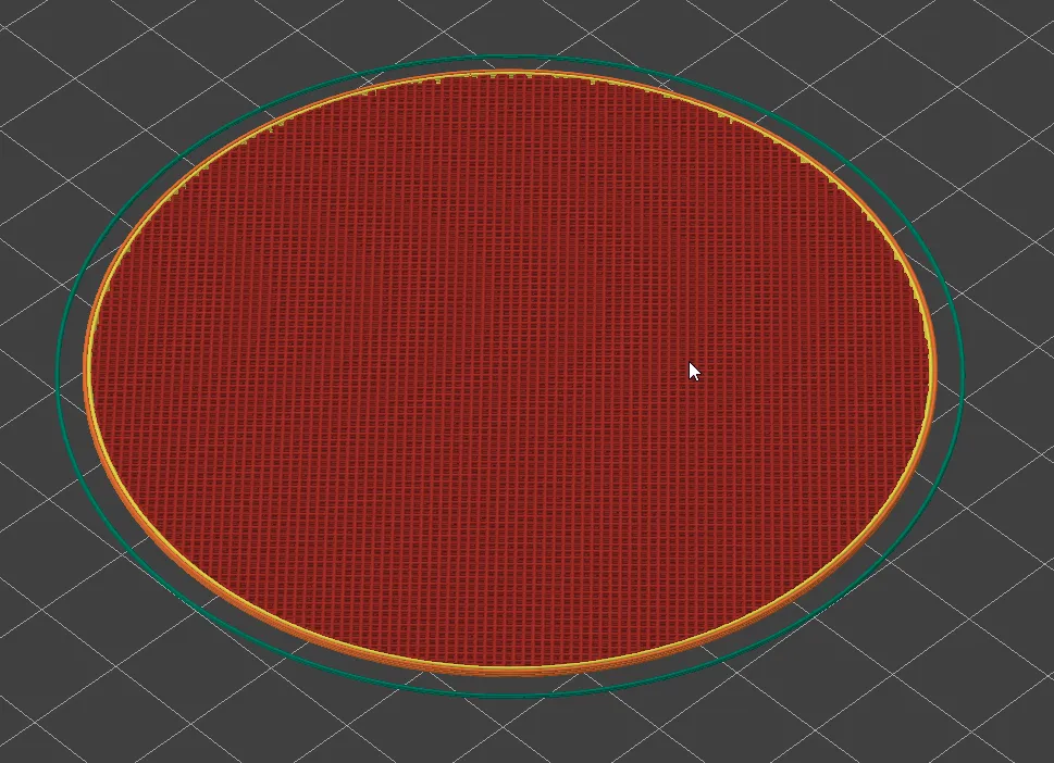 Mô hình lưới lọc đơn giản cho PrusaSlicer