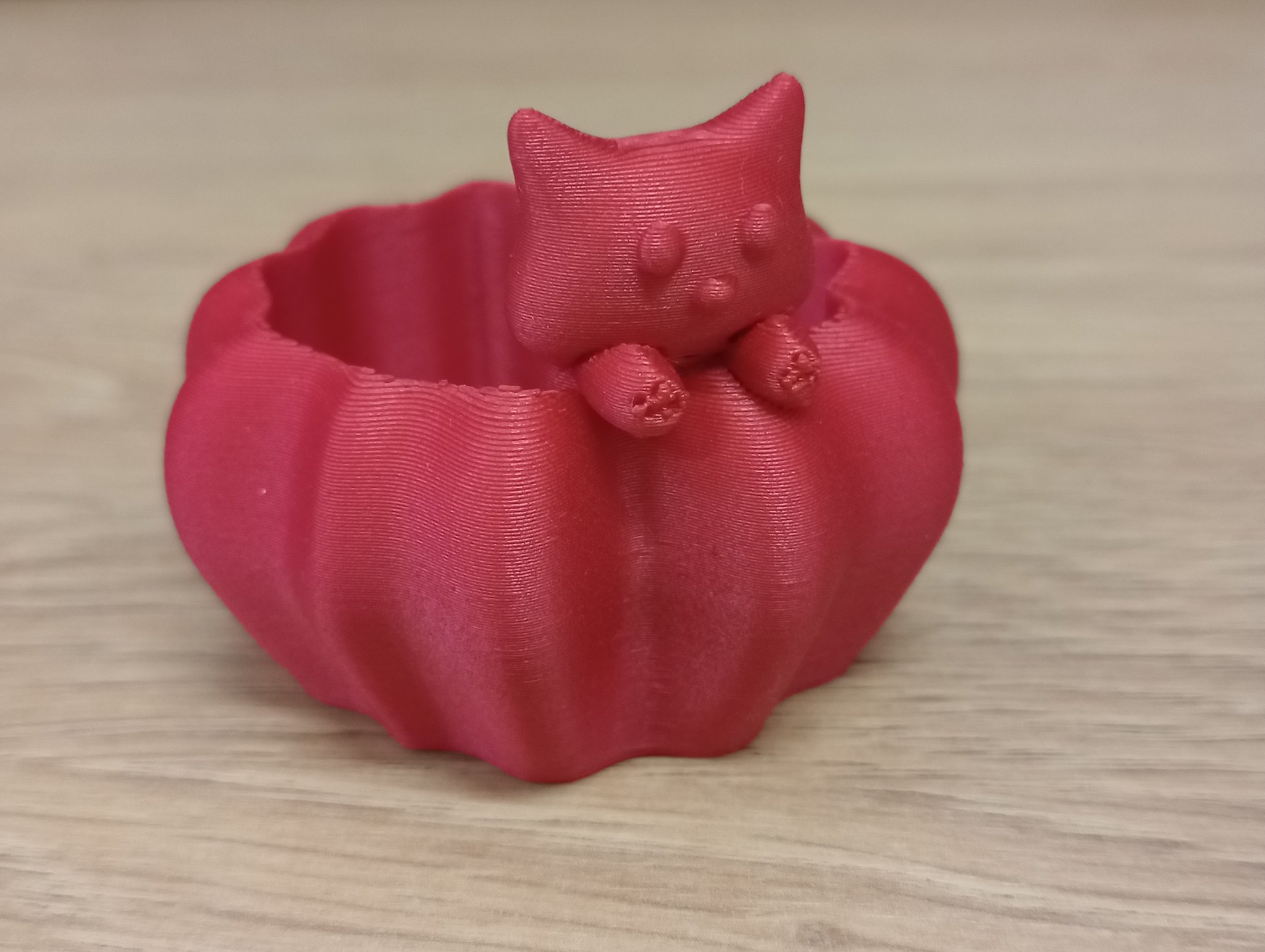 Bát mèo hình bí ngô trang trí Halloween