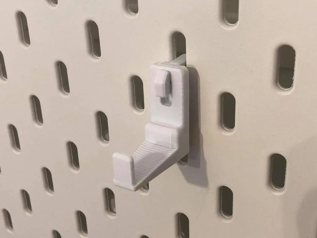 Giá đỡ kính bảo vệ cho bảng ghim IKEA Skadis