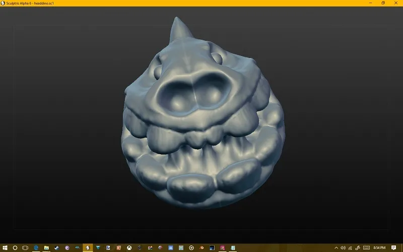 Cầu quái vật với đáy phẳng và đáy tròn