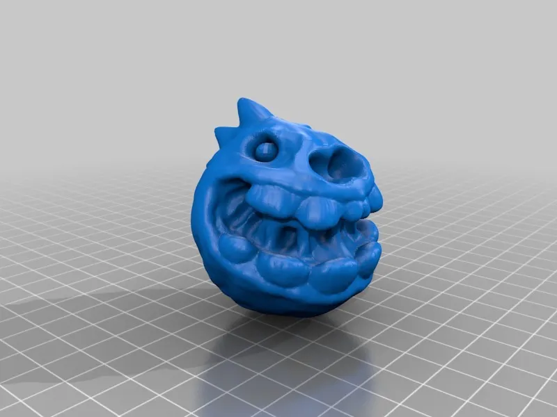 Cầu quái vật với đáy phẳng và đáy tròn