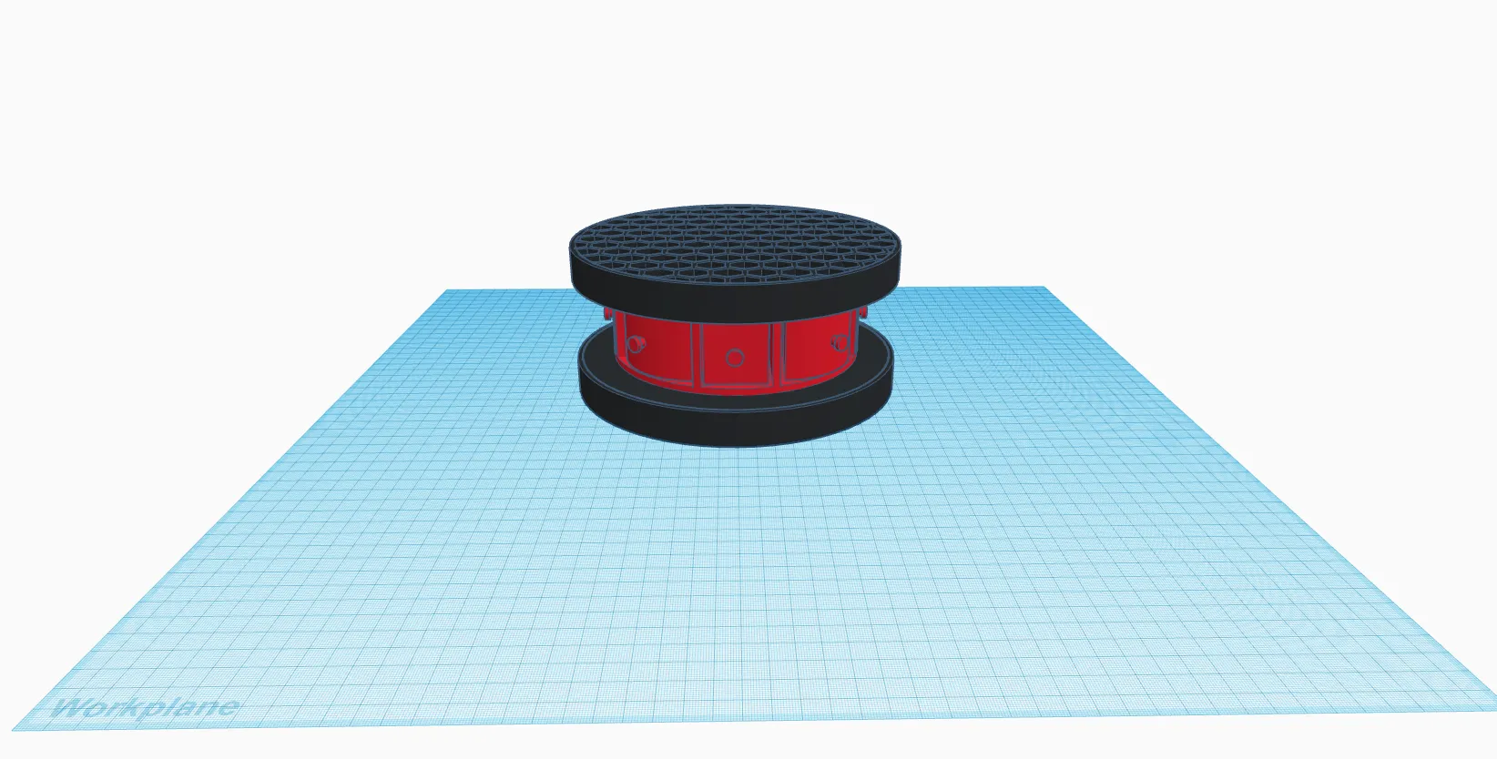 Giá đỡ thiết bị Prusameters với ngăn kéo và bảng màu