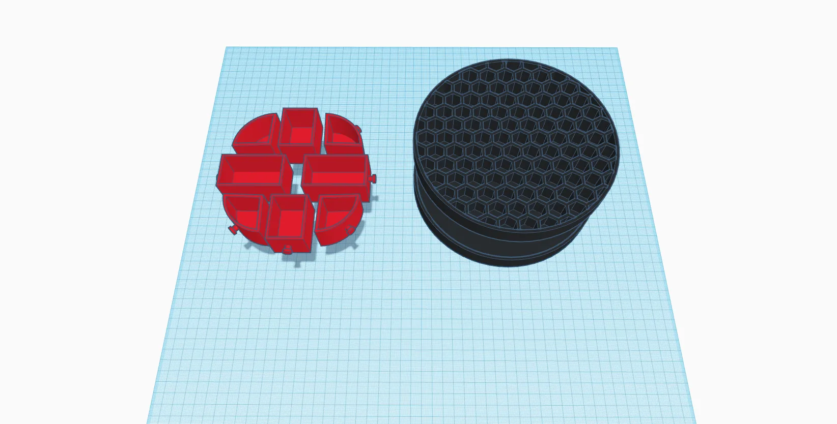 Giá đỡ thiết bị Prusameters với ngăn kéo và bảng màu