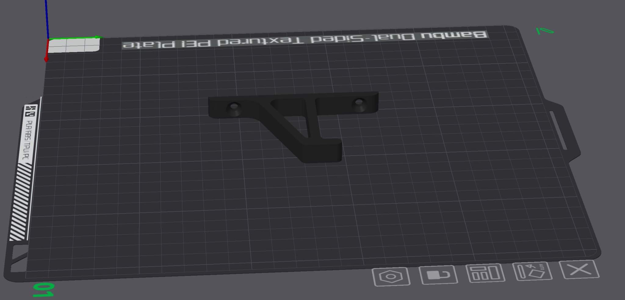 Giá đỡ tường đơn giản cho cung bắn recurve