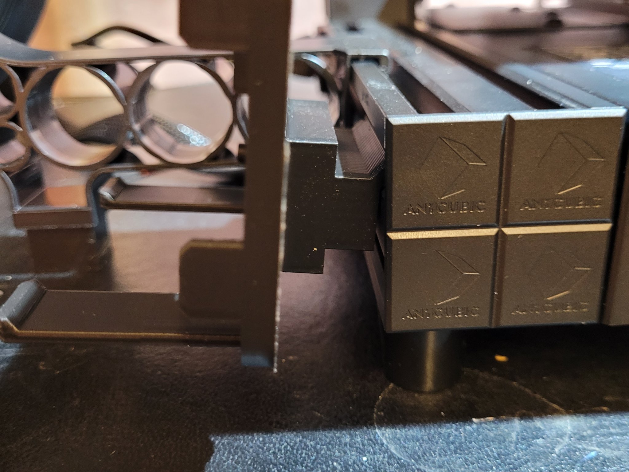 Giá đỡ hộp Raspberry Pi 3/4 B+ với gắn ray