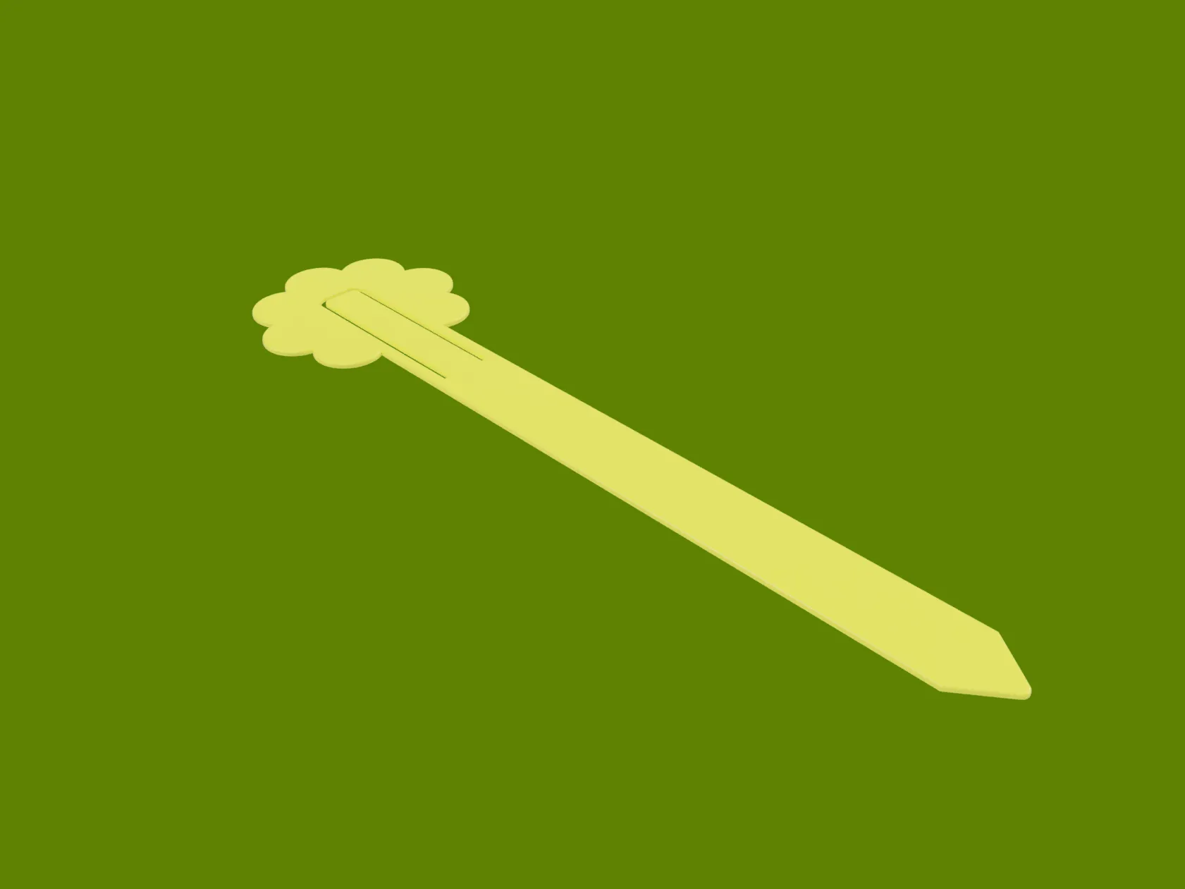 Cọc làm vườn đa năng cho việc giữ thẻ cây và bẫy côn trùng