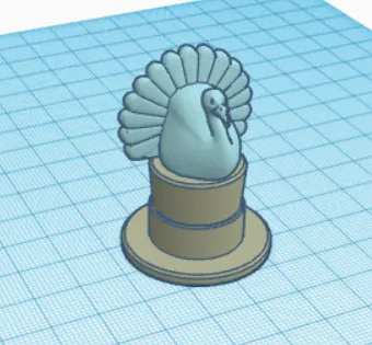 Chiếc mũ lễ tạ cho người tuyết fidget