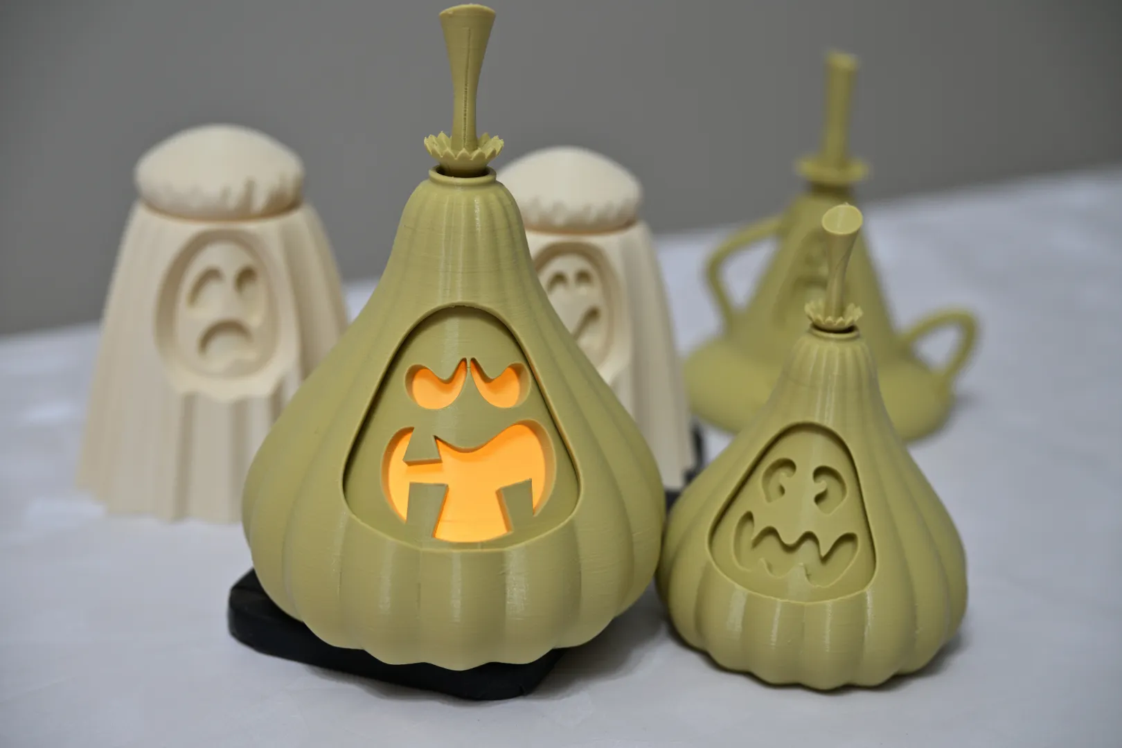 Quả bí đa diện cho đèn tea light