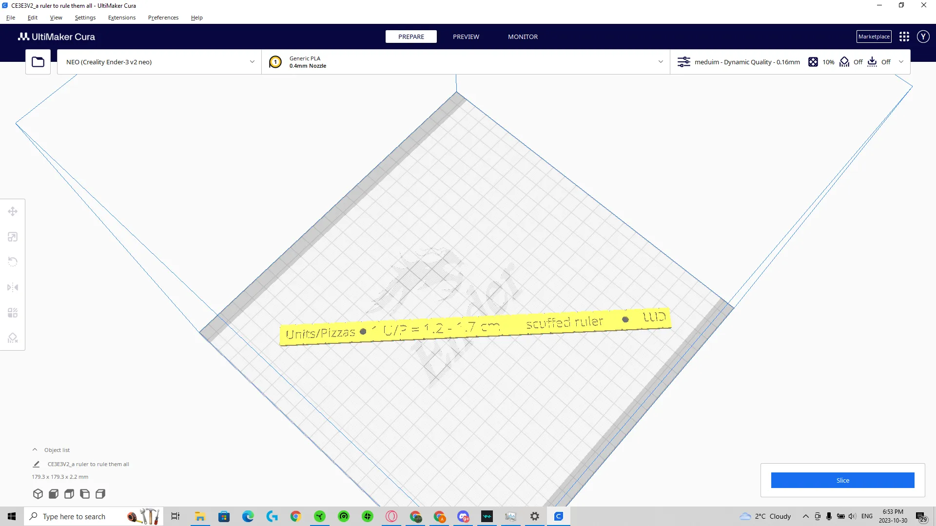 Thước kẻ hài hước cho những lúc quên đơn vị đo lường