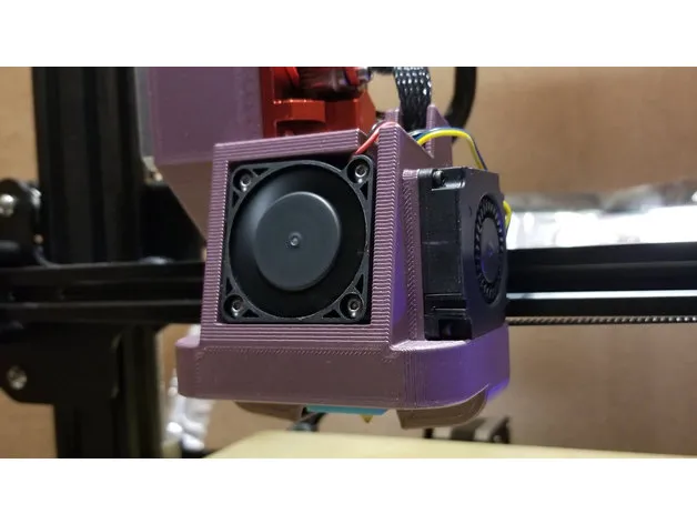 Bộ tản nhiệt quạt Satsana cho máy in 3D Ender 3 với extruder trự...