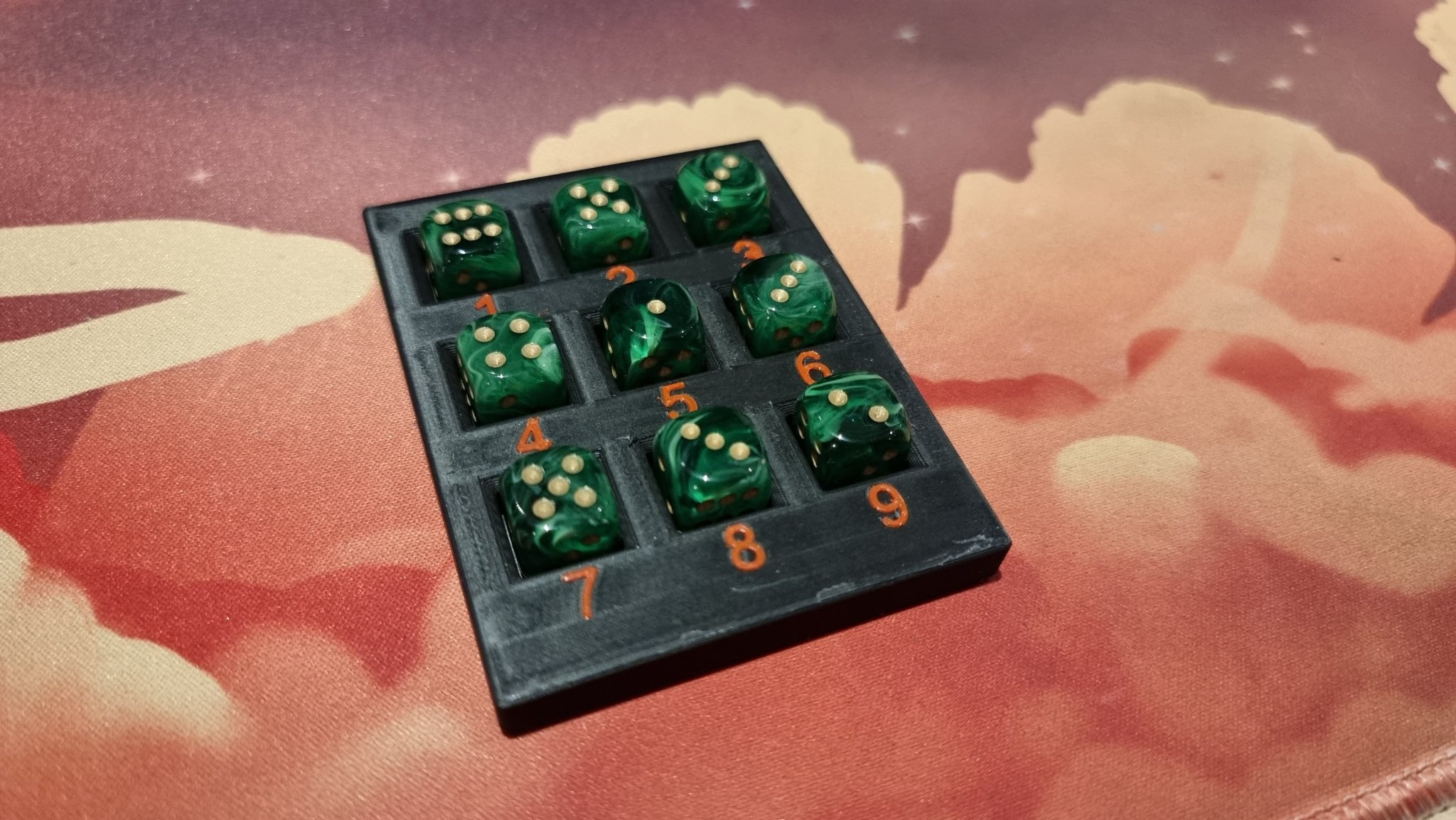 Bộ đếm slot phép thuật cho xúc xắc D&D