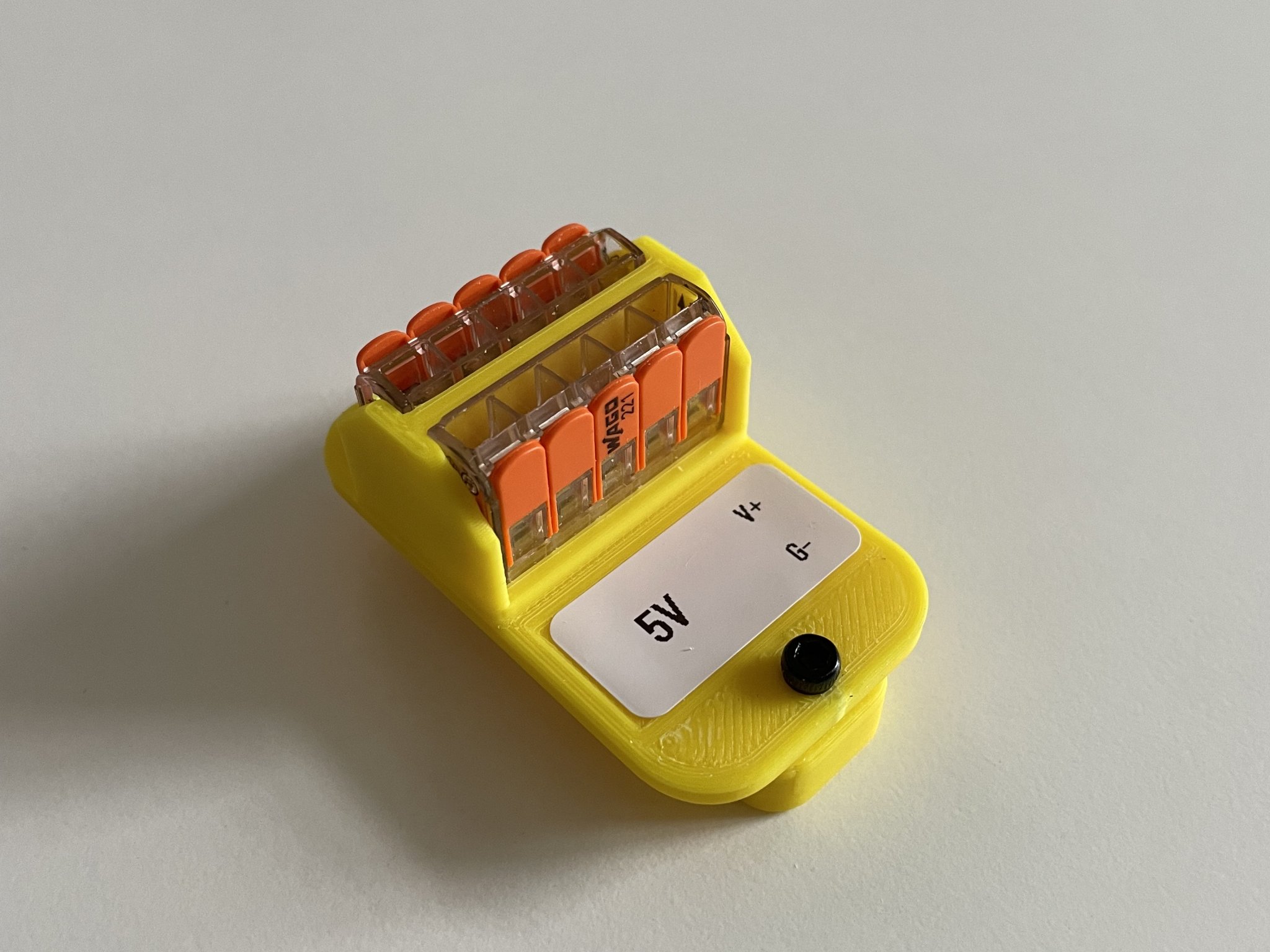 Giá đỡ Wago 221-415 cho thanh DIN lắp dọc