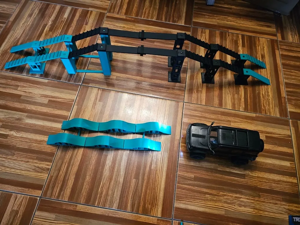 Cầu hỗ trợ mô hình xe địa hình tỉ lệ 1/18 và 1/24