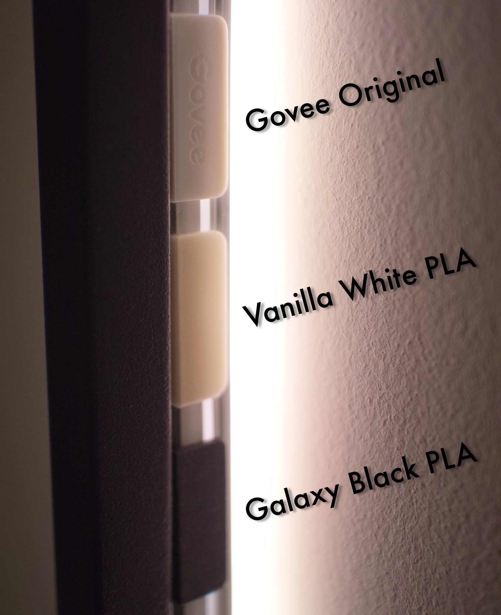 Giá đỡ đèn LED Neon Govee cho băng quang ánh sáng