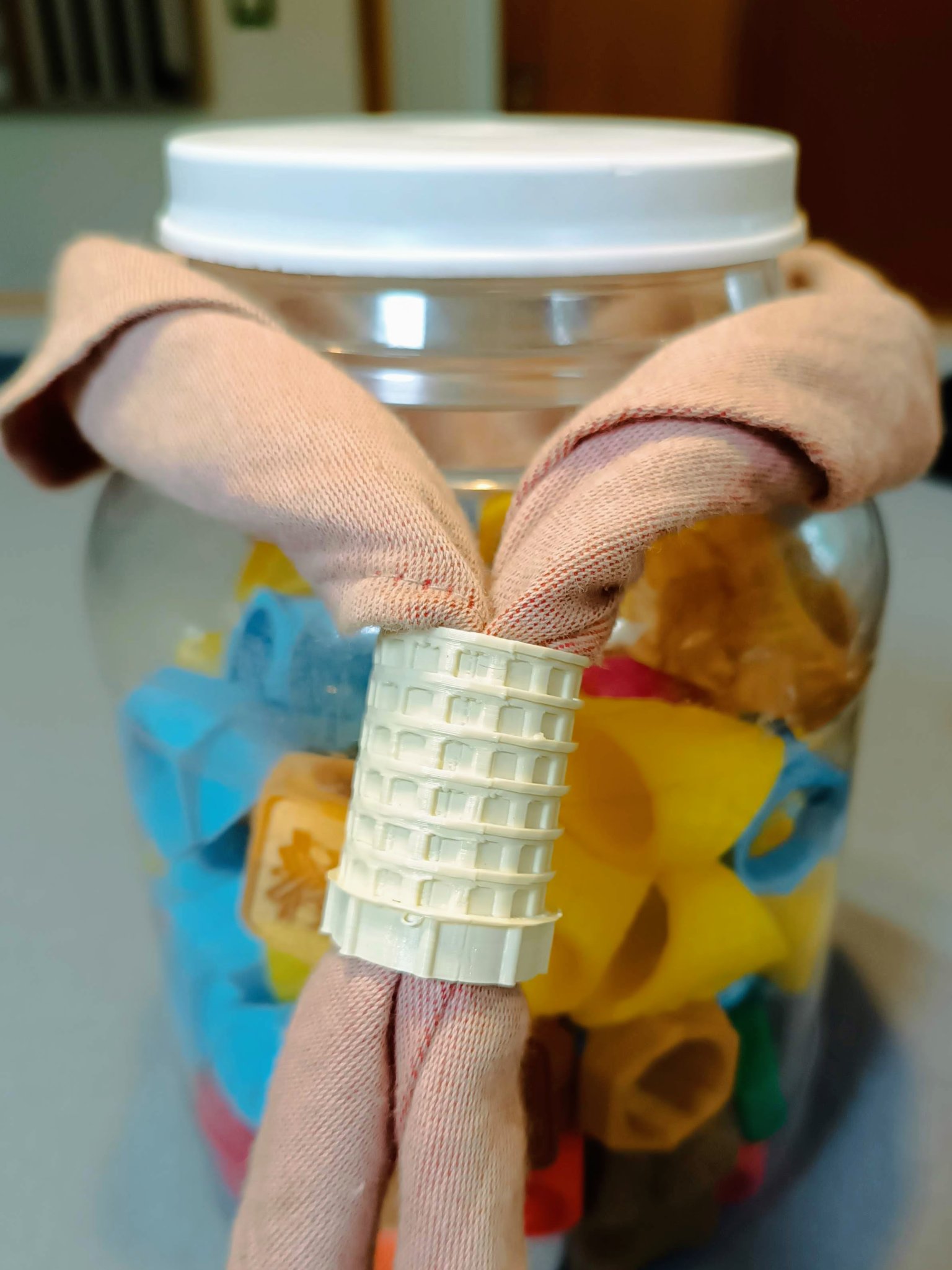 Khăn quàng cổ hình tháp Pisa cho hướng đạo sinh