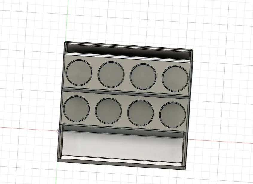 Giá đỡ màu Revell với ngăn chứa và chỗ để cọ rộng