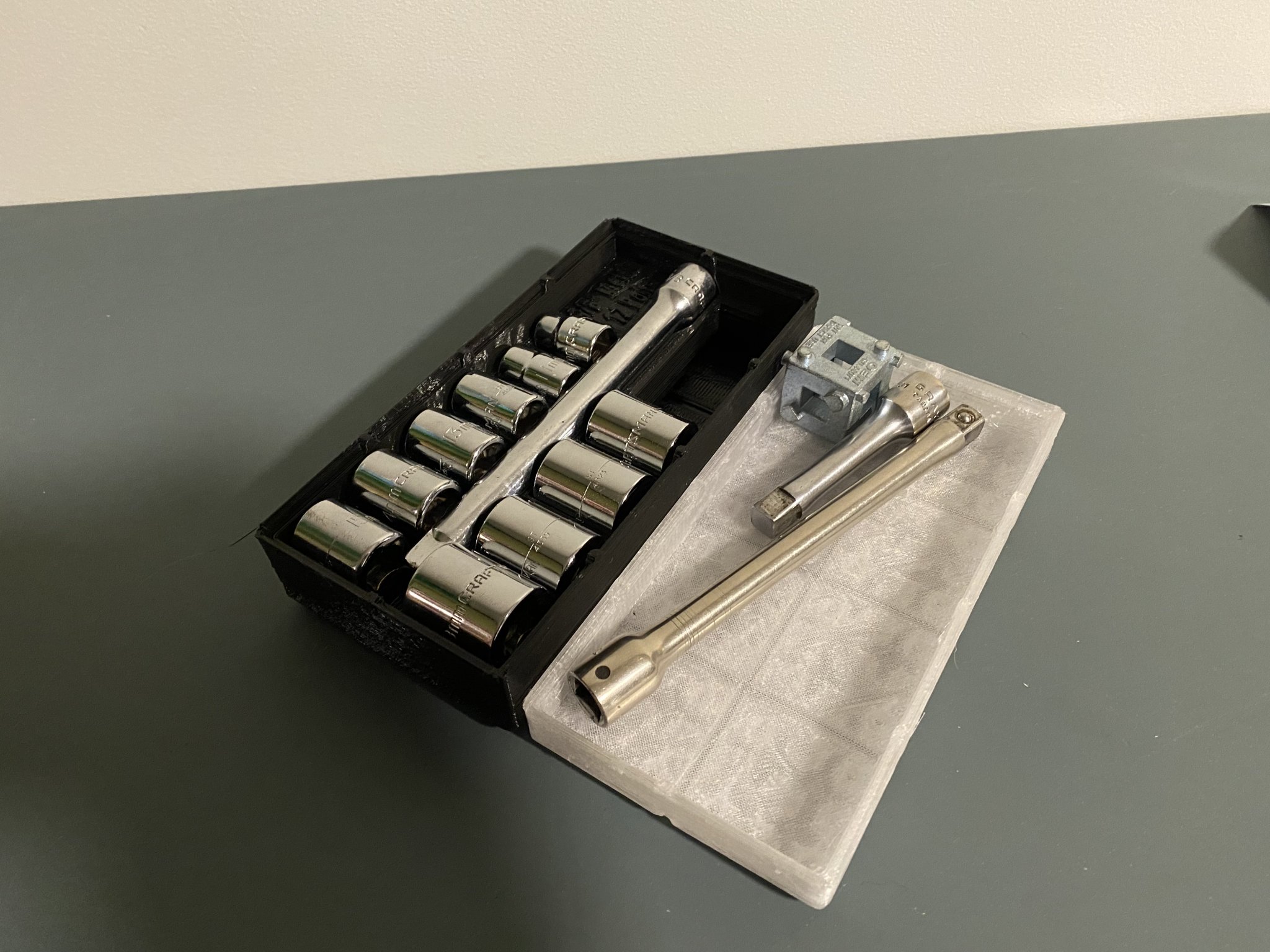 Bộ tổ chức hộp công cụ Gridfinity có thể xếp chồng