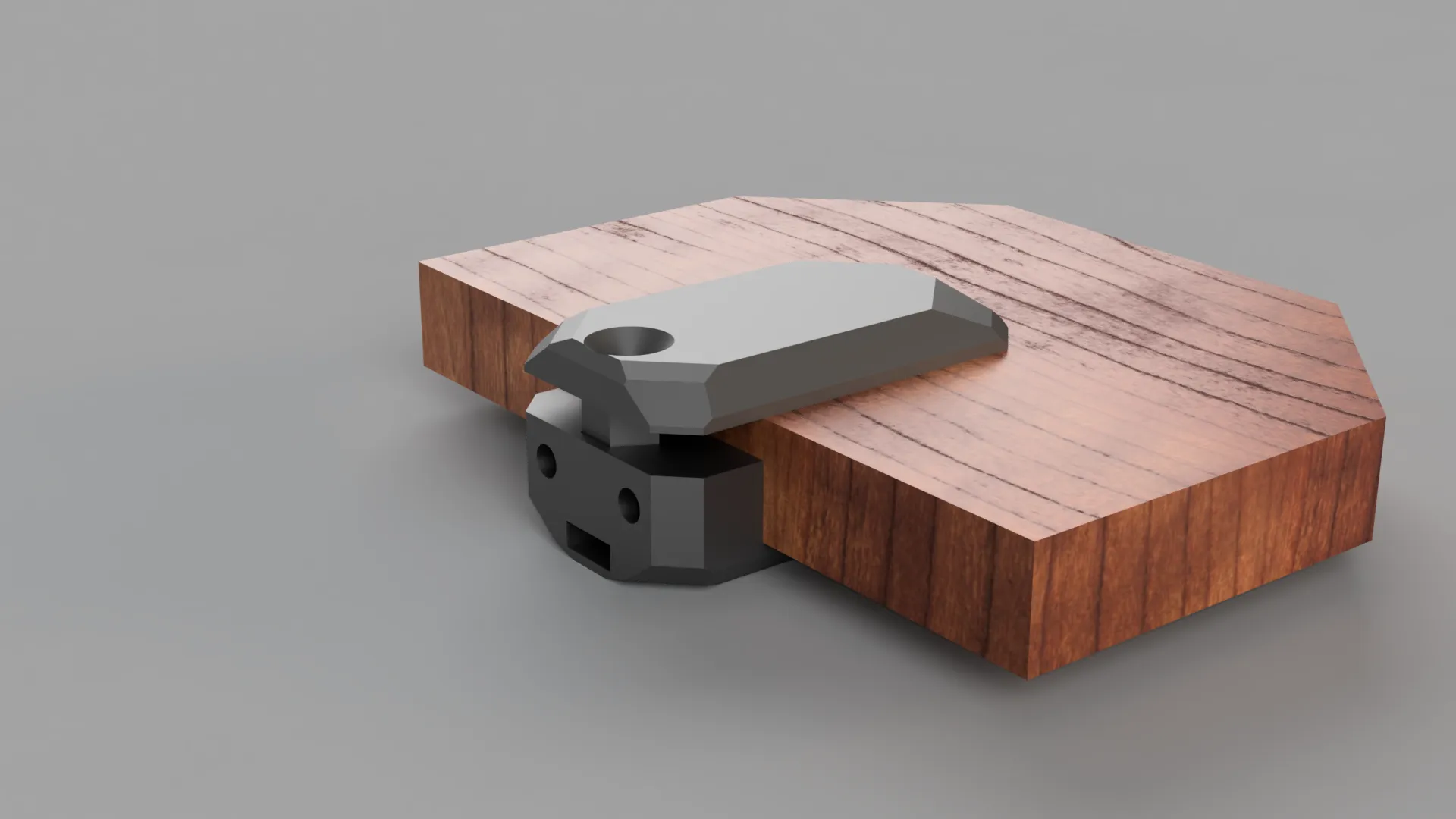 Kẹp giá treo tường cho kệ trang trí nhẹ nhàng