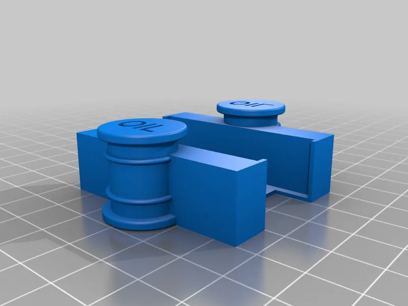 Giá đỡ thẻ chuyên nghiệp hình thùng dầu