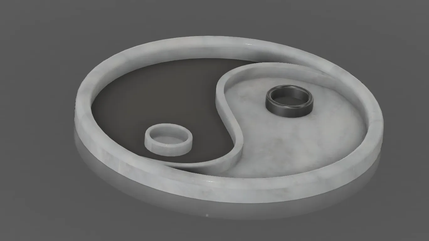 Vườn thiền phong cách Ying Yang đẹp mắt với cát