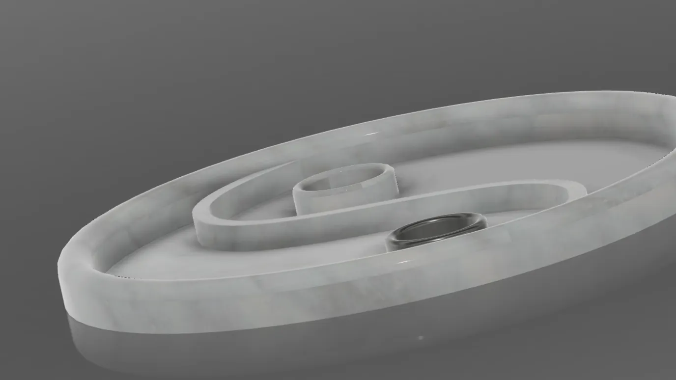 Vườn thiền phong cách Ying Yang đẹp mắt với cát