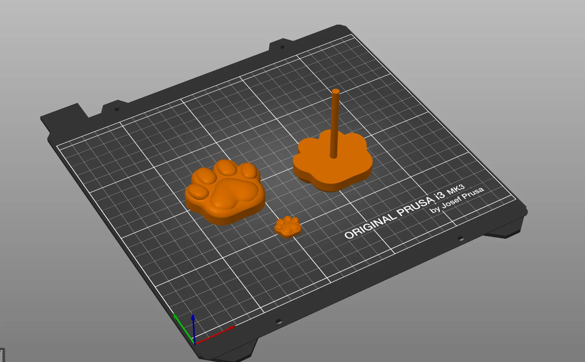 Dấu chân mèo trong vườn thiền của bạn