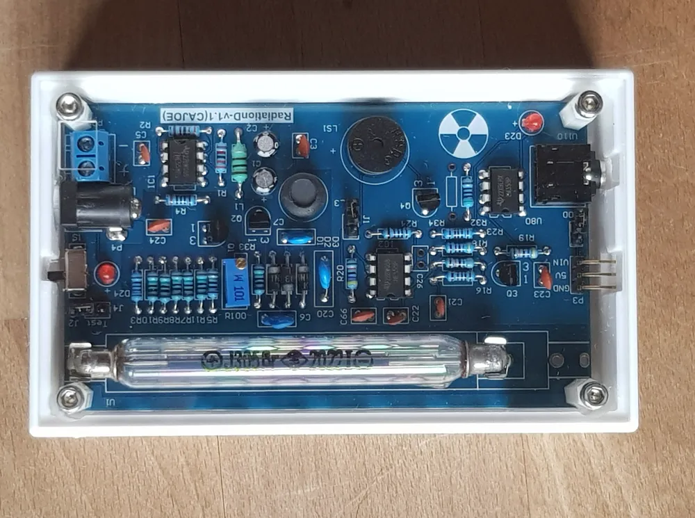 Hộp đựng bộ đếm Geiger RadiationD-v1.1