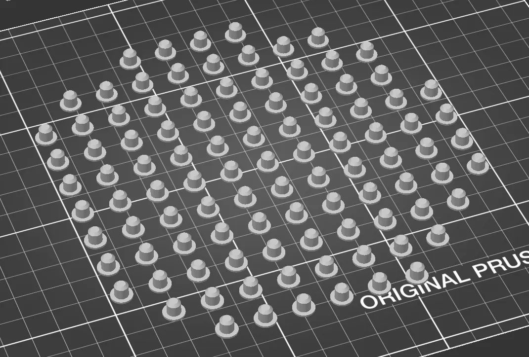 Nắp che lỗ giá đỡ kệ không sử dụng 5mm