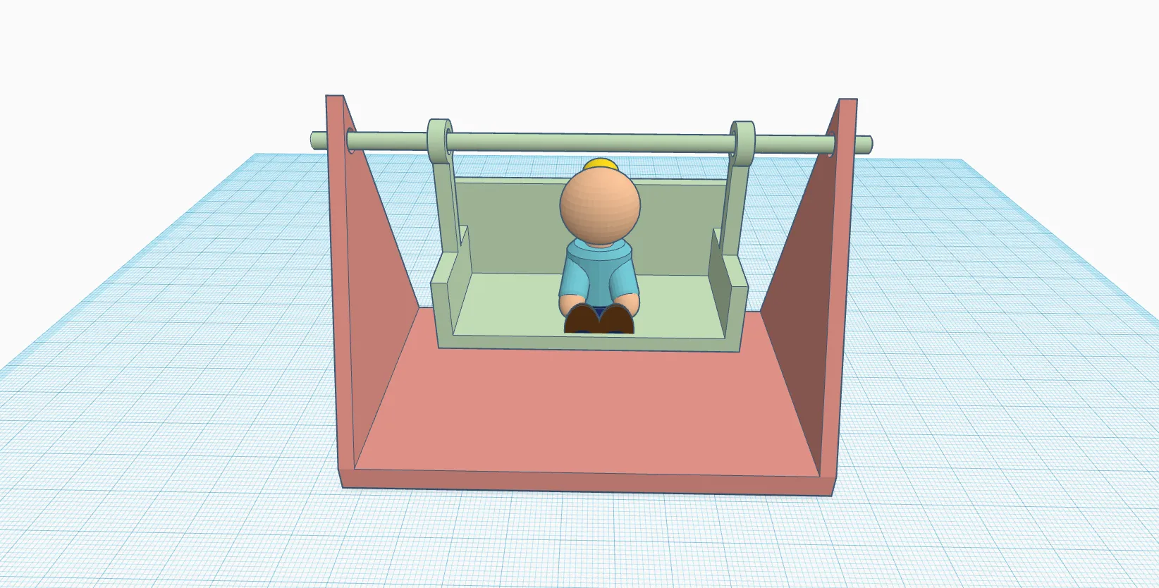 Xích đu dễ thương có thể di chuyển