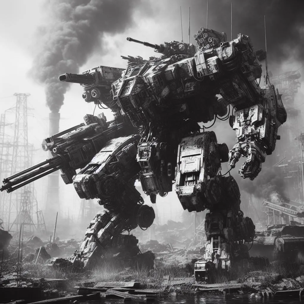 Chiến binh cơ khí Mech Warrior 7 - Hueforge