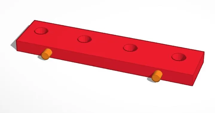 Giá đỡ cọ vẽ cho trẻ em trên bảng treo tường