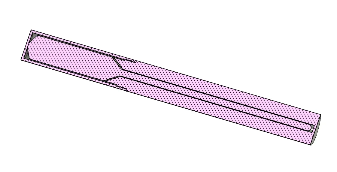 Vỏ bảo vệ đồng hồ đo đường kính 3D hai phần