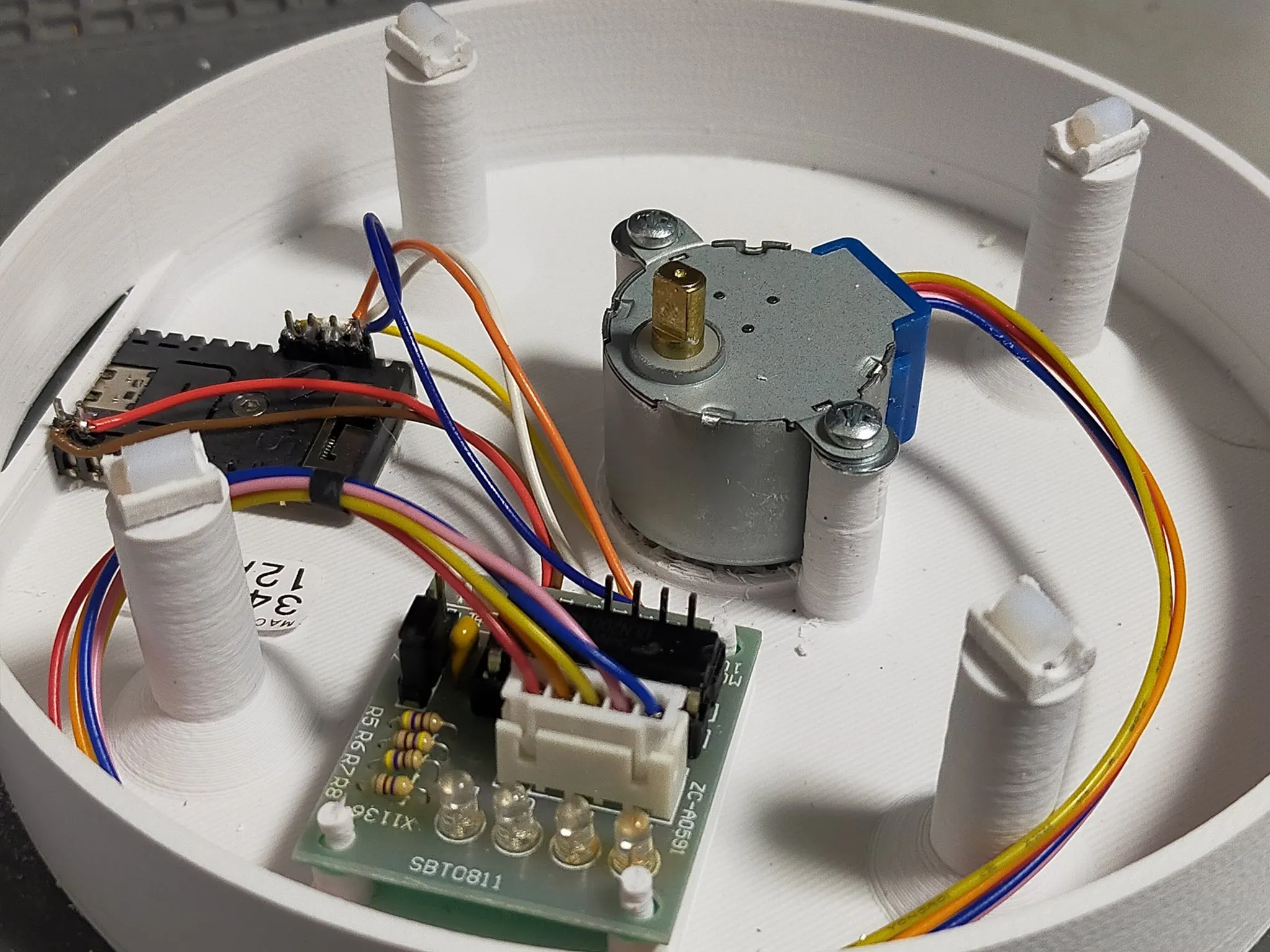 Bàn xoay mini sử dụng động cơ 28BYJ-48