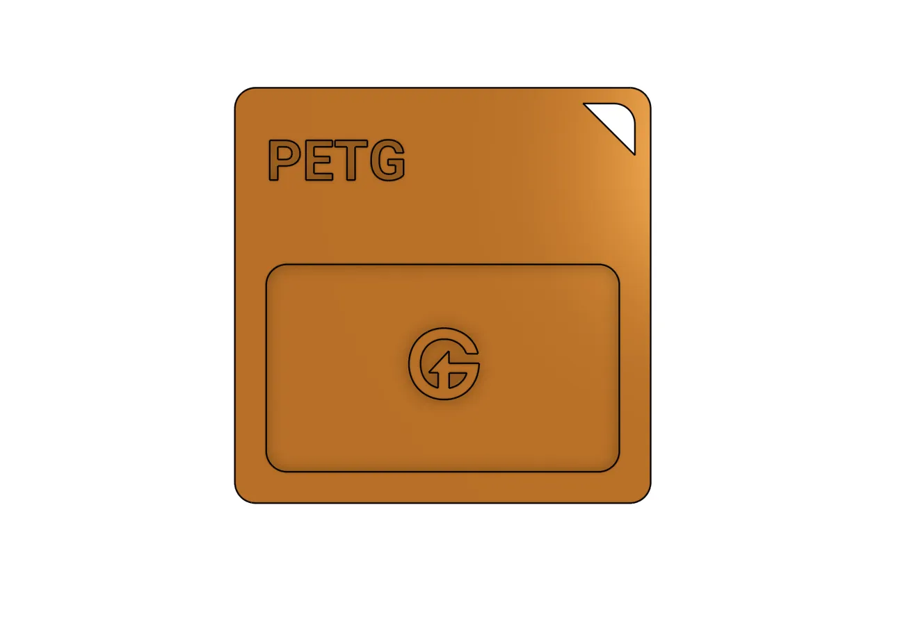 Thẻ màu filament Esun Petg tối giản