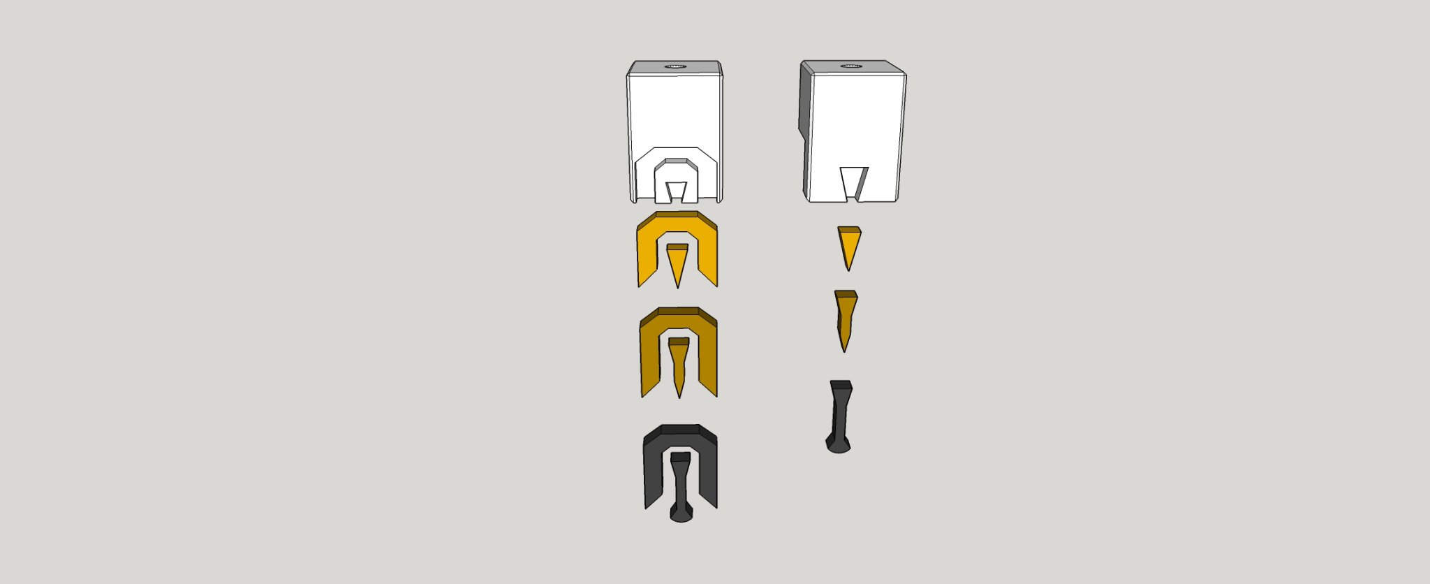 Bộ râu mini 13 với các kiểu dáng khác nhau