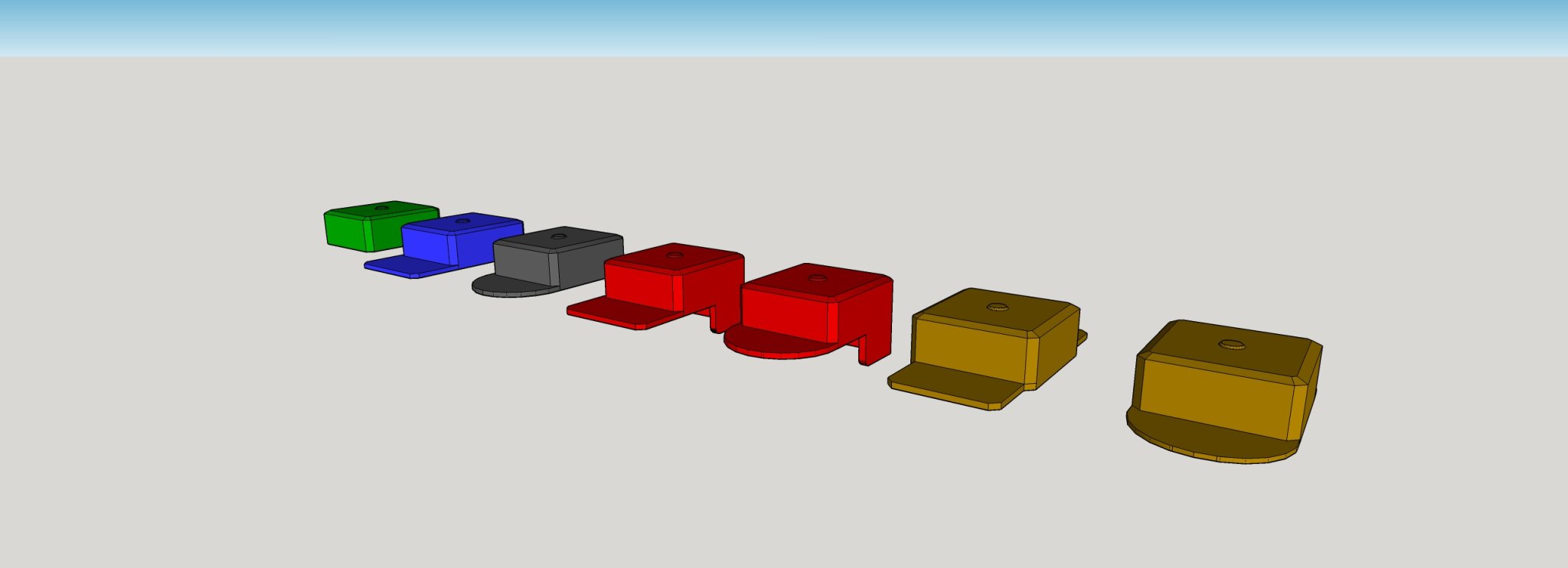 Bộ mũ cơ bản Mini 13 cho hệ thống nhân vật