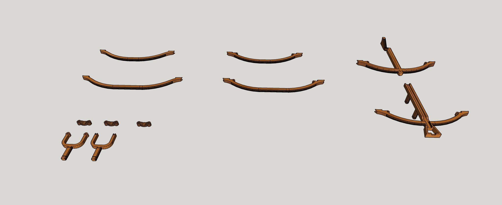 Bộ vũ khí tầm xa Mini 13: Cung và Nỏ