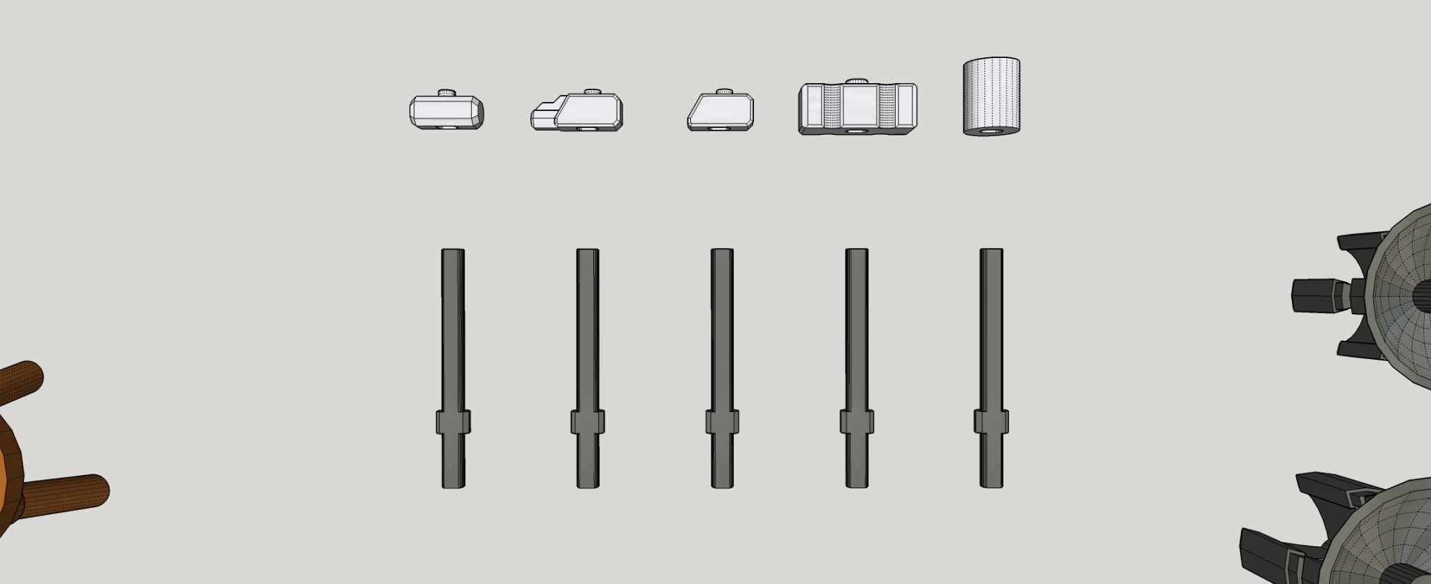 Bộ vũ khí cận chiến Mini 13: Thiết kế từ thợ rèn