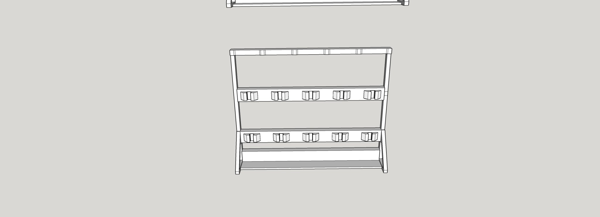 Giá đỡ vũ khí Mini 13 cho bộ sưu tập Lucky 13