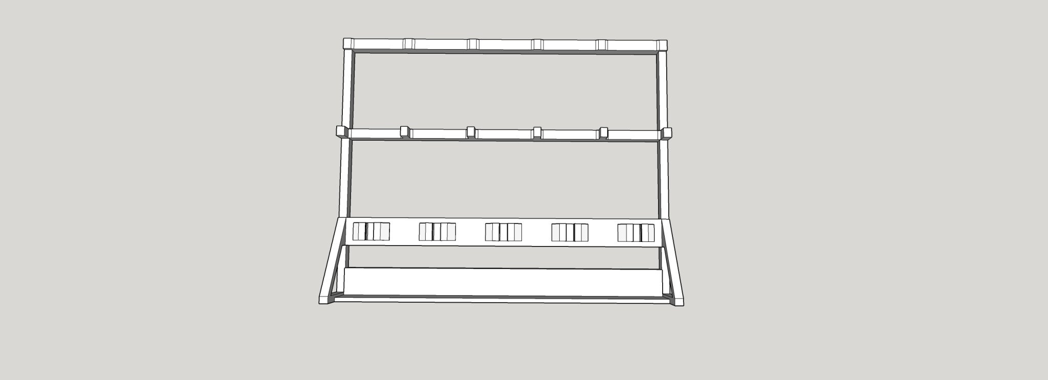 Giá đỡ vũ khí Mini 13 cho bộ sưu tập Lucky 13