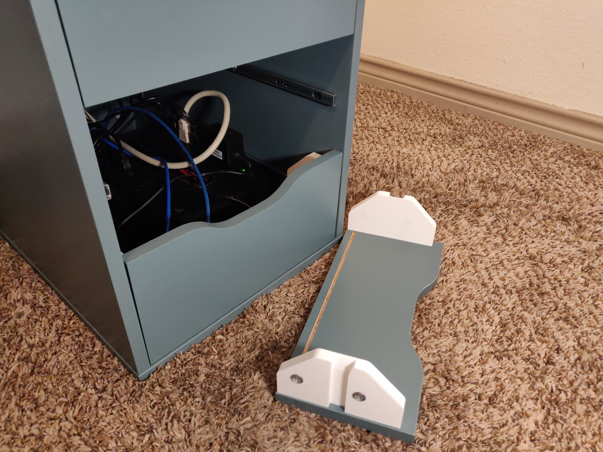 Bộ chuyển đổi ngăn kéo IKEA Alex thành tủ đựng đồ