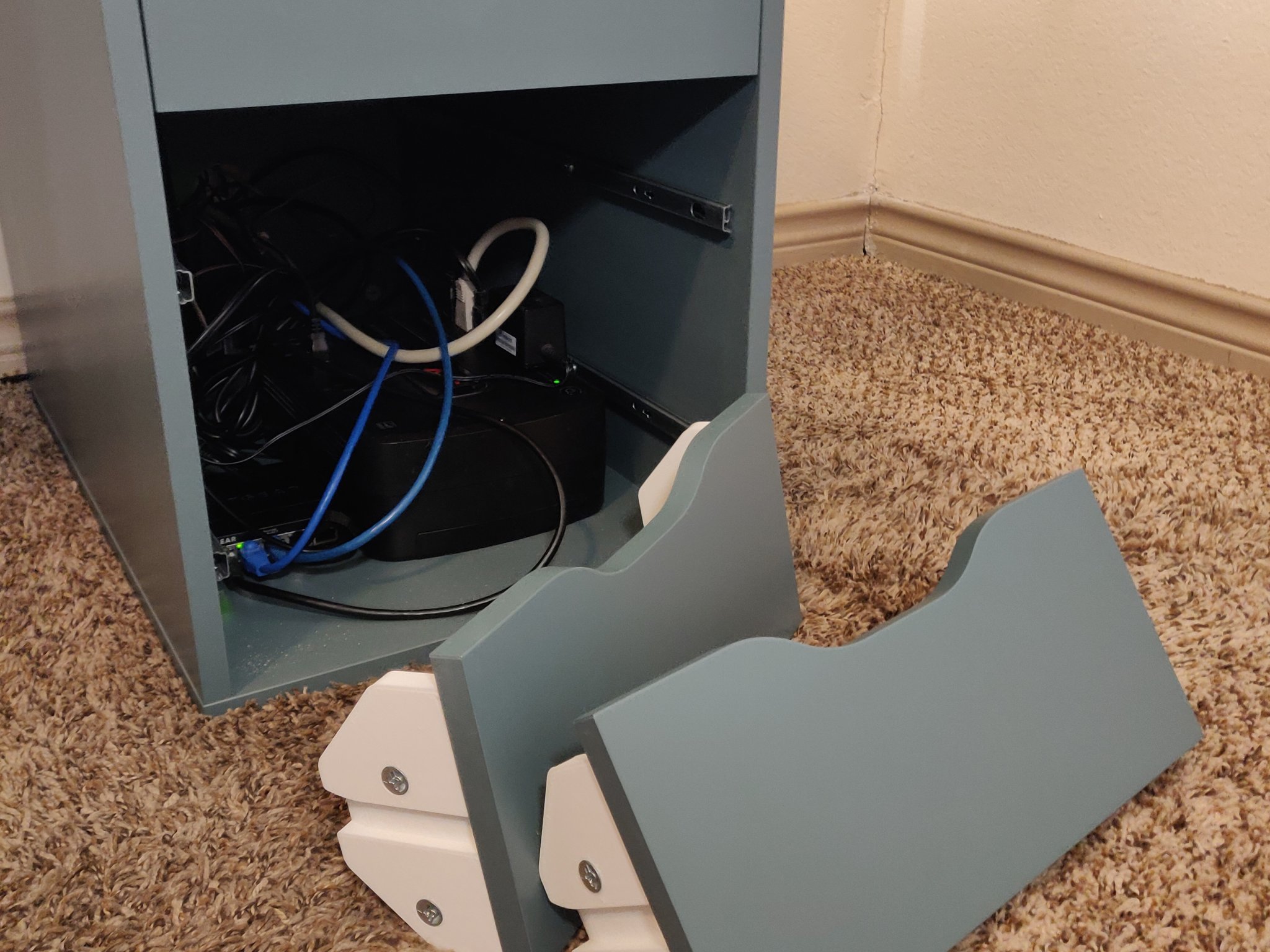 Bộ chuyển đổi ngăn kéo IKEA Alex thành tủ đựng đồ