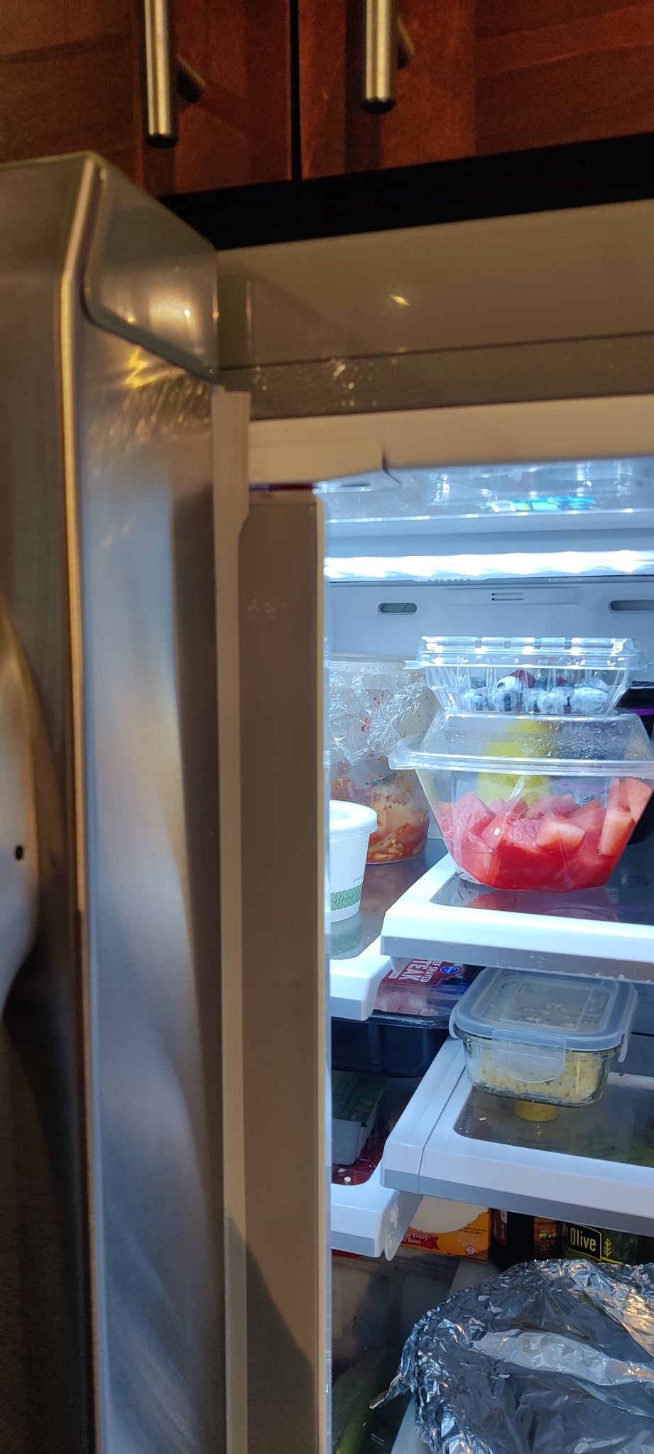 Chốt hướng dẫn cửa tủ lạnh GE bị hỏng