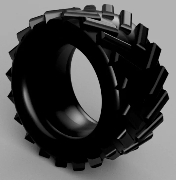 Lốp xe cho xe tải đồ chơi in bằng TPU