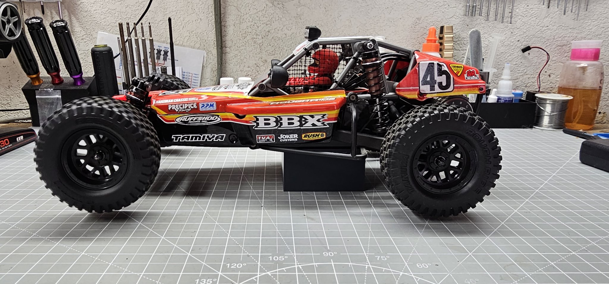 Giá đỡ Tamiya BBX cho xe buggy điều khiển từ xa