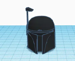 Mũ Boba Fett cho ngón tay hoặc bàn làm việc