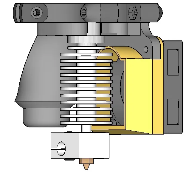 Nắp quạt nâng cấp cho máy in 3D FolgerTech Kossel
