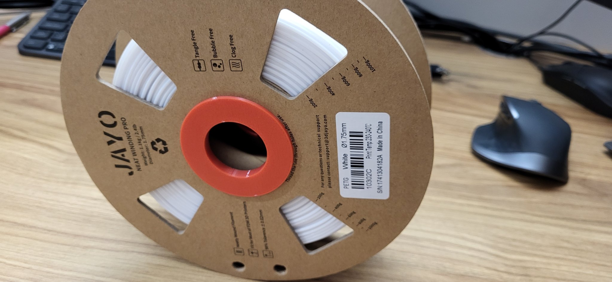 Bộ chuyển đổi cuộn filament Jayo cho ống PVC 32mm