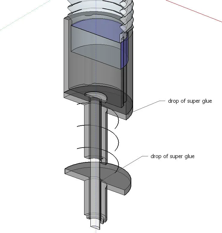 Bộ chuyển đổi cảm biến tiếp cận cảm ứng cho máy in 3D Kossel