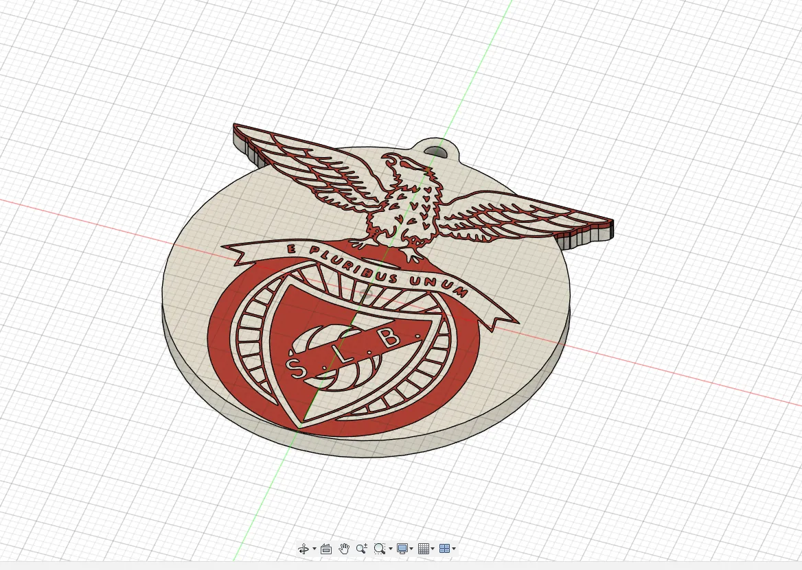 Móc khóa SLB Benfica thiết kế riêng cho người hâm mộ bóng đá